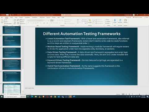 🔥 Different Automation Testing Frameworks | Selenium, Hybrid, Data Driven, Keyword Driven 💻