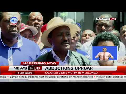 Kalonzo Musyoka visits abduction victims in Mlolongo, welcomes Dangote Refinery