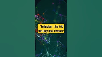 IS Your Reality Just a Projection of YOUR Mind? #philosophical