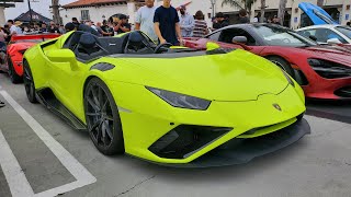 Daily Driven Exotics At South OC Cars and Coffee