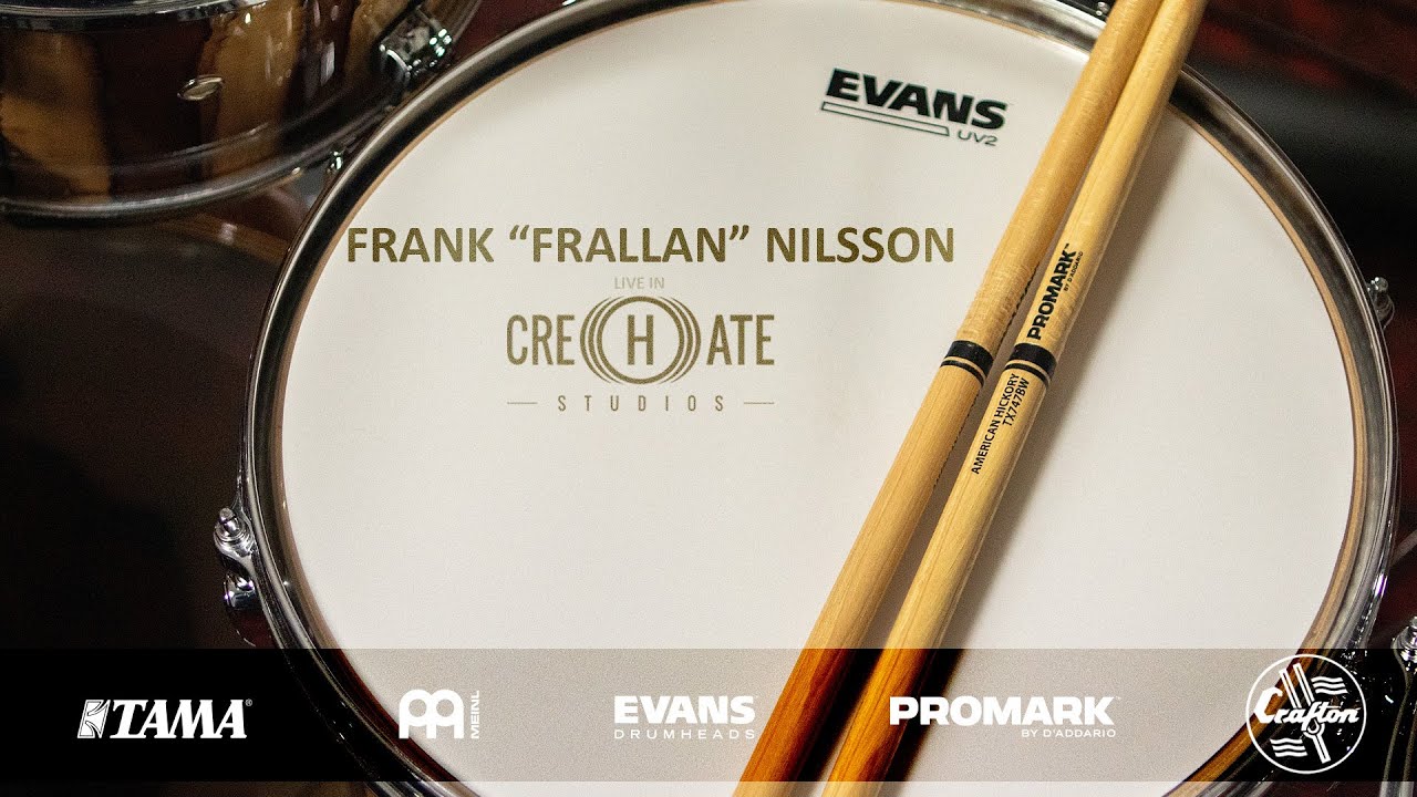 Frank "Frallan" Nilsson jams away. Live at CreHate studios.