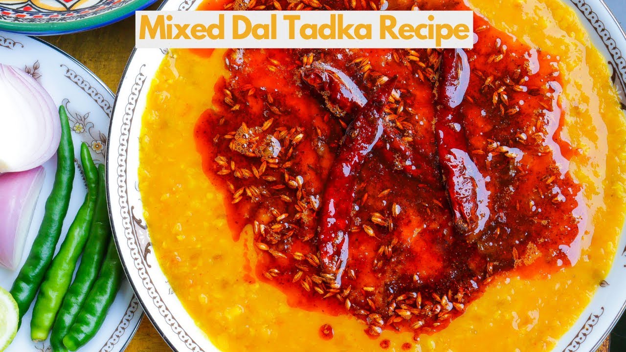 Mixed Dal Tadka Recipe  | How To Make Mix Dal Tadka | Bina Aunty's Recipe