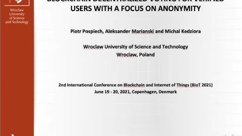 Blockchain Decentralized Voting for Verified Users with a Focus on Anonymity