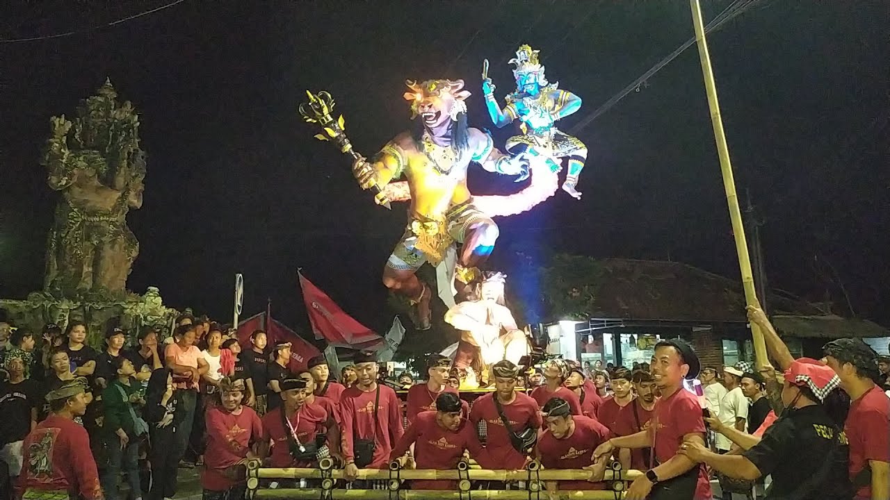 28/3/2025 Parade Ogoh Ogoh Desa Nyitdah |Ulah Pati Karma Stt Bhakti Laksana Br Adat Mengening Blodan