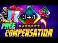 FREE 7-Star Rank up 3&rarr;4 Gem 😳 | COMPANSATION !! 