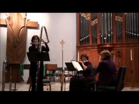 Elle Flute Trio plays Sakura (Cherry Blossom), wit...