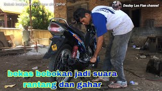 bekas bobokan knalpot vega r new jadi ahu gahar