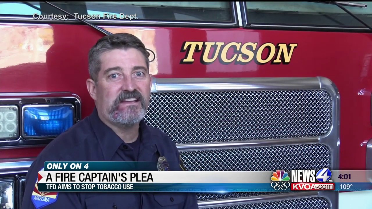 Death of TFD captain prompts new campaign to end tobacco use | Local |  kvoa.com