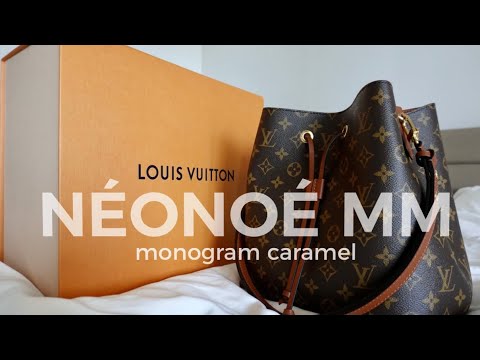 LOUIS VUITTON NEONOE in MONOGRAM CARAMEL UNBOXING 