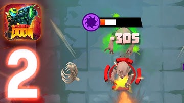 Mighty DOOM - ‏‏Gameplay walkthrough Part 2 - Boss Fight (iOS, Android)