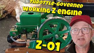 Tiny Engine Tune - Model of 100 year old Morse Z Engine - OKMO Z01