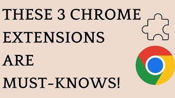 Boost Your Productivity: 3 Chrome Extensions To Try Now!