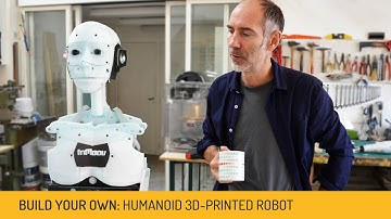 InMoov: The robot made with a 3D printer and controlled with Arduino