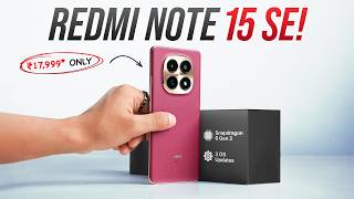 Redmi Note 15 Se: Best 5G Phone Under 20K?