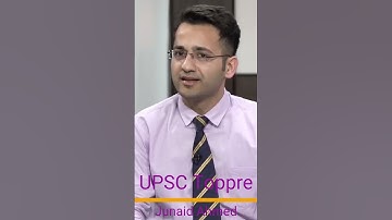 UPSC Topper Mock Interview, Junaid Ahmed  (Rank 3, CSE 2018) All Part, New Part Five ll