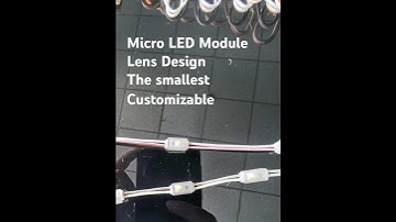 Micro LED Module with lens #ledlights #mini led module #the small led module #micro led module