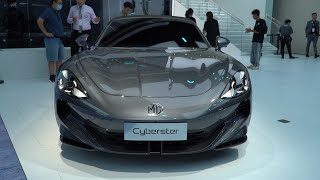 2023 MG Cyberster exterior and interior dynamics detailed video(4K)