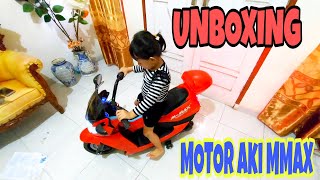 Review Motor Aki Anak Viral di Tiktok | Vespa Aki M788 PMB | Rekomendasi Motor Aki Anak