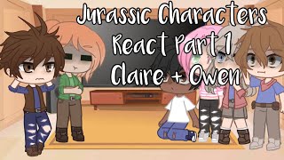 Jurassic Characters React| Part 1 of Owen and Claire|| Smokey_Weirdo Read Desc. screenshot 5