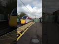 1Y12, 801208, Azuma,  Newcastle to London Kings Cross fast pass south through Chester le St station