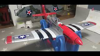 #rc비행기 #Hookll #P-51 Mustang #1200mm #Sound System