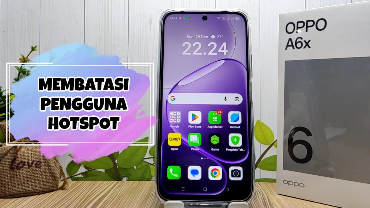Cara Membatasi Pengguna Hotspot Di Hp Oppo A6x