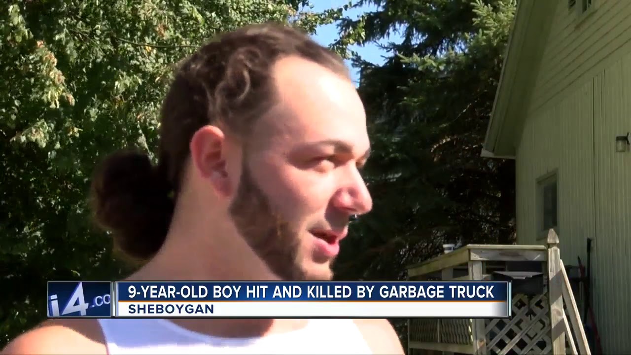 9-year-old dies after being hit by Sheboygan garbage truck - YouTube