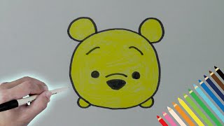 How To Draw Easy Disney Tsum Tsum ツムの簡単な描き方 ディズニーツムツムの絵やイラストの簡単な描き方 Ririch Thewikihow