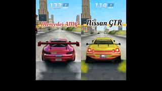 Mercedes AMG Vs Nissan GTR ♥️💥 || EXTREME CAR DRIVING SIMULATOR || SIMULATOR CAR RACING ||