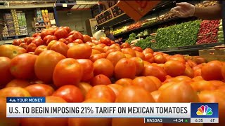 US tomato prices to rise due to new tariffs