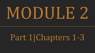 Famous Module 2 Review Video - Part 1 - (Ch 1-3) Net Worth