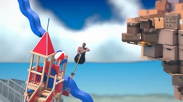 Getting Over It Walkthrough : Part 2 (NO COMMENTARY)