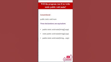 Most asked Java Interview Questions #tcs #infosys