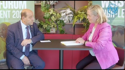 WSIS +20 FORUM HIGH-LEVEL EVENT 2024 INTERVIEW with Minister Mousa Abuzaid