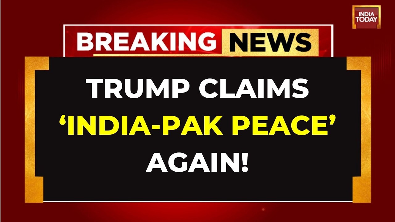 Trump At UNGA: ‘I Settled 8 Wars’, Claims Credit For India-Pakistan Peace