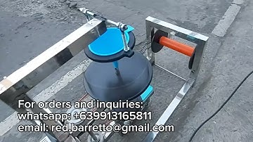 Stainless frame visco fuse machine | Fireworks and firecrackers fuse making machine #paputok #fyp