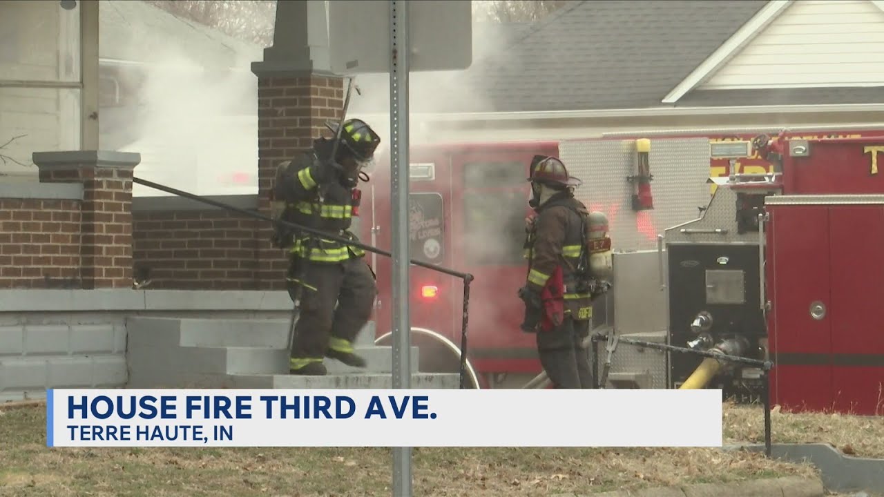 Firefighters battle blaze on 3rd Avenue - YouTube