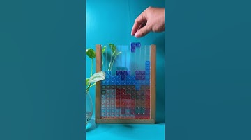 PART 305|| ASMR GAME TETRIS BLOCKS PUZZLE IN REAL LIFE