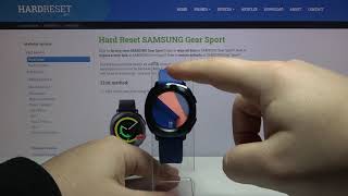 How to Change Screen Brightness in SAMSUNG Gear Sport – Display Settings screenshot 3