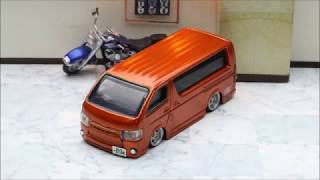 トミカ 改造ハイエース トミカ改造 ハイエース バニング トミカ改造
