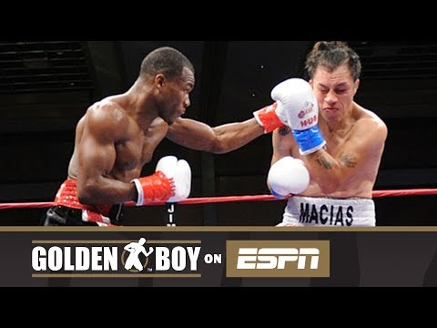 Golden Boy On ESPN: Lamont Roach Jr. vs Mario Macias (TKO)