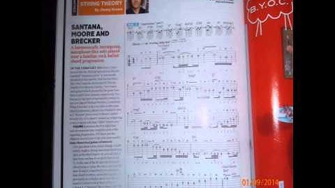 Santana, Moore and Brecker- Jimmy Brown