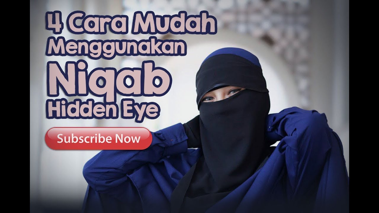 Cara Memakai Niqab Hidden Eye EASY & STYLISH