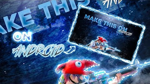 Make This Amazing Pubg Montage Thumbnail On Android | Pscc Thumbnail Tutorial.