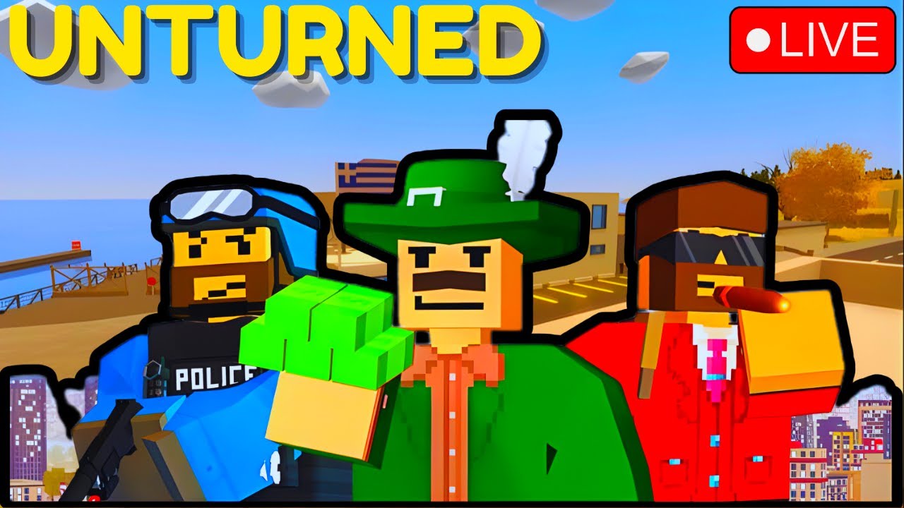 [LIVE] Police,Maire,Mafieux Qui Régneras ! (UNTURNED FR RP) - YouTube