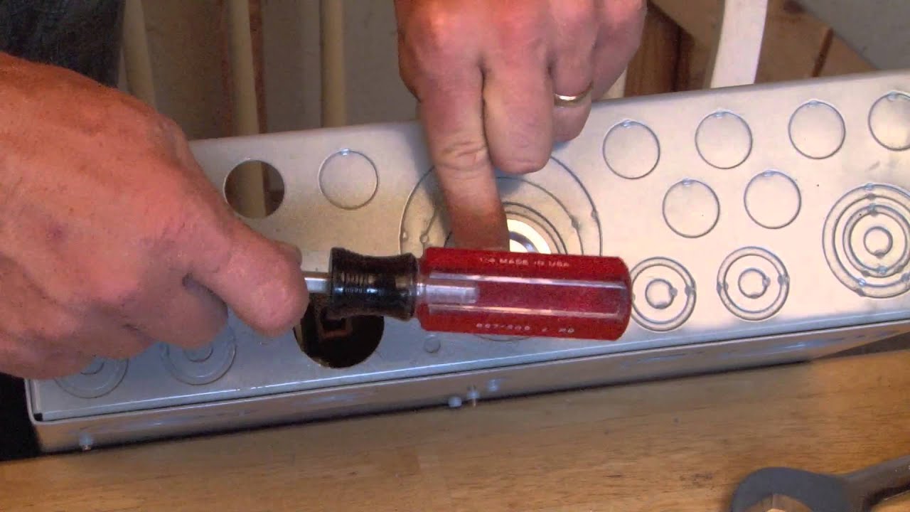 1" Snap In Style Knockout Seal SNAP100 YouTube