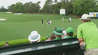 Masters practice area made perfect after construction work