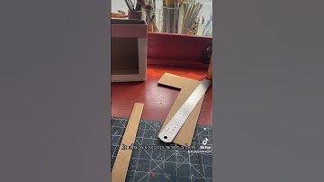 The start of a new 1:24 scale shadow box diorama #cardboardcraft #shadowbox #miniatures #dollhouse
