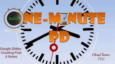 Google Slides Brainstorming with Sticky Notes