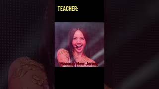 students VS teacher (sorry the voice is not perfectly fit with the video) #blackpink #lisa #viral